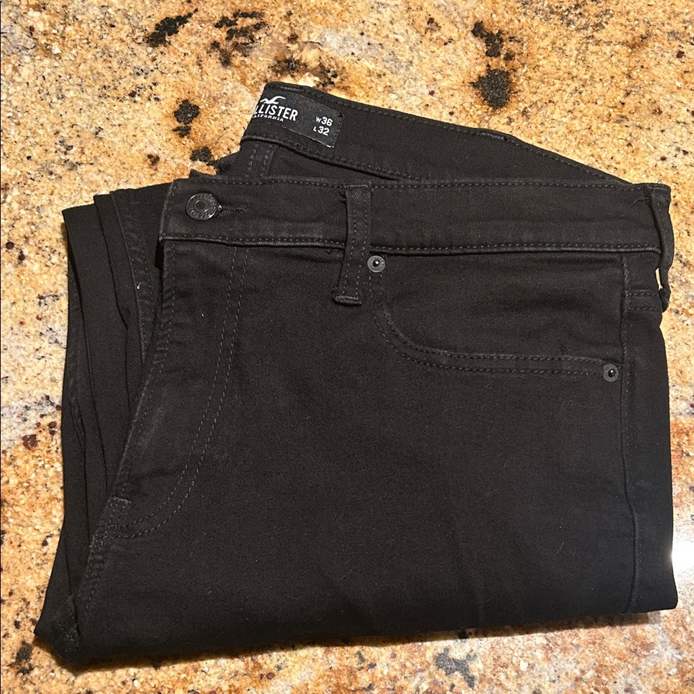 Hollister Men's Black Pants